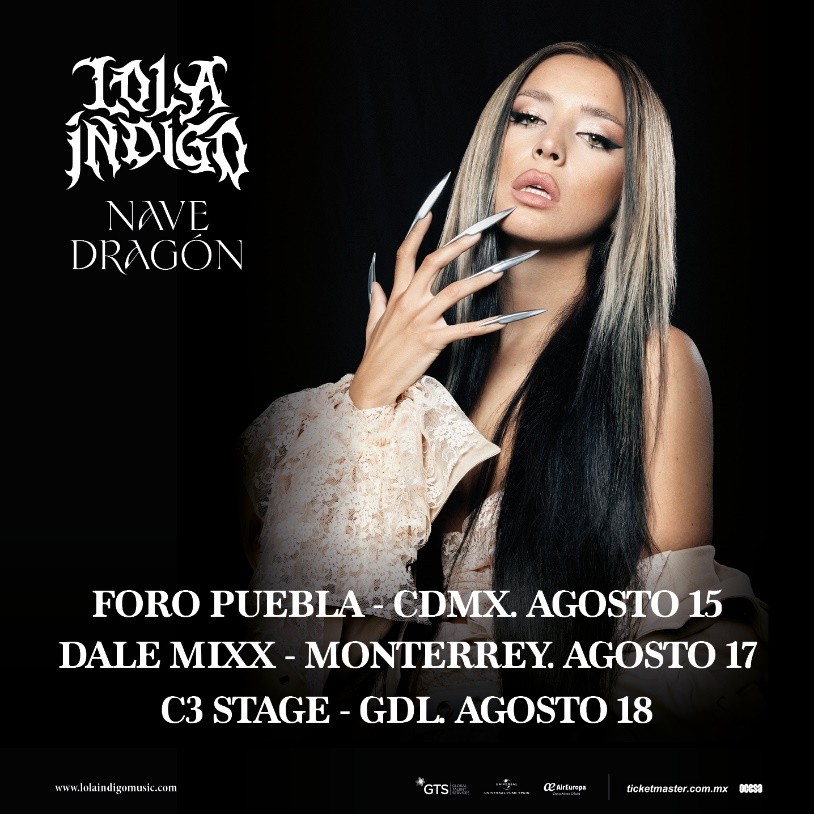 Lola Índigo anuncia su primer gira en México.