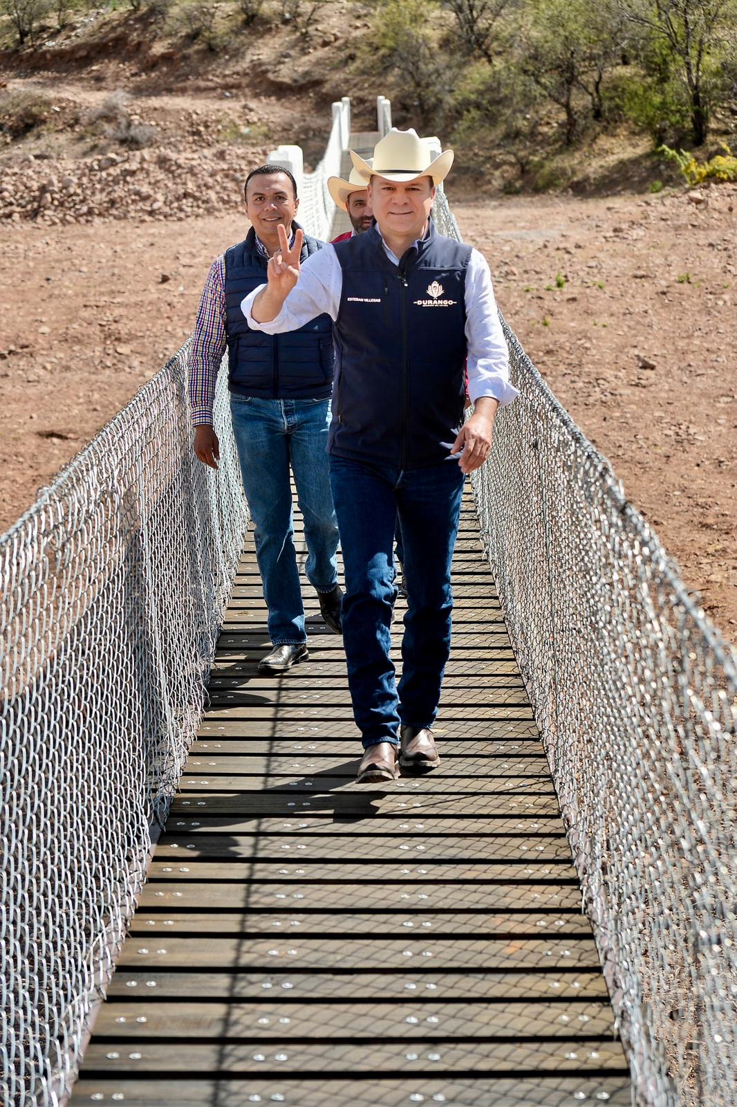 Puentes construidos por Gobierno del Estado evitan incomunicación de poblaciones a causa de lluvias y crecientes de ríos.